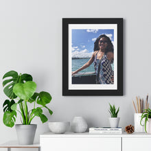 Load image into Gallery viewer, Rachel Miami Framed Poster
