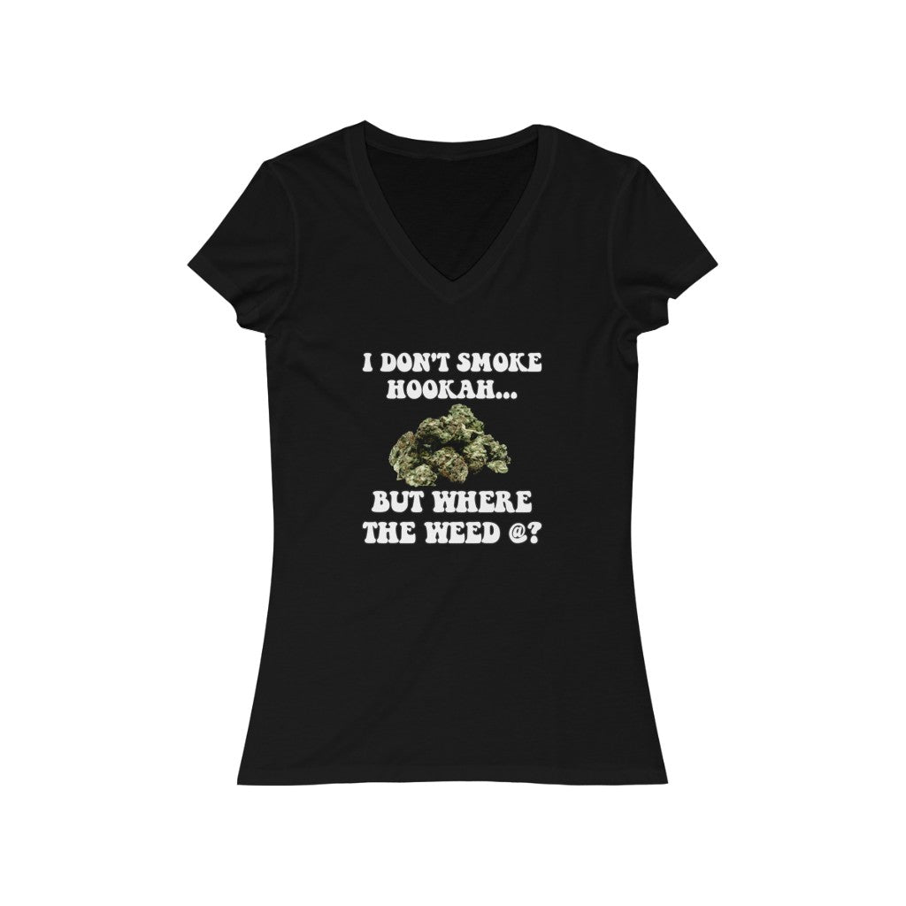 No Hookah #2 Women's Bella+Canvas V Neck