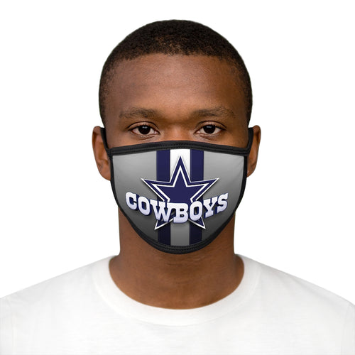 Cowboys Mixed-Fabric Face Mask