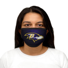 Load image into Gallery viewer, Ravens Mixed-Fabric Face Mask