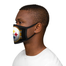 Load image into Gallery viewer, Steelers Mixed-Fabric Face Mask