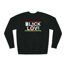 Load image into Gallery viewer, Black Love Fleece Sweatshirt