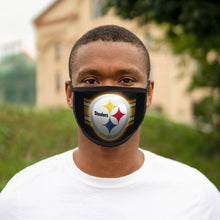 Load image into Gallery viewer, Steelers Mixed-Fabric Face Mask