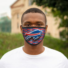 Load image into Gallery viewer, Bills Mixed-Fabric Face Mask