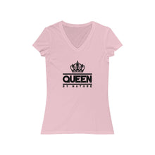Load image into Gallery viewer, Queen By Nature V Neck Tee