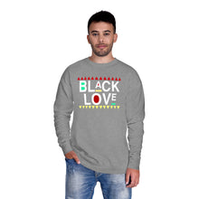 Load image into Gallery viewer, Black Love Fleece Sweatshirt