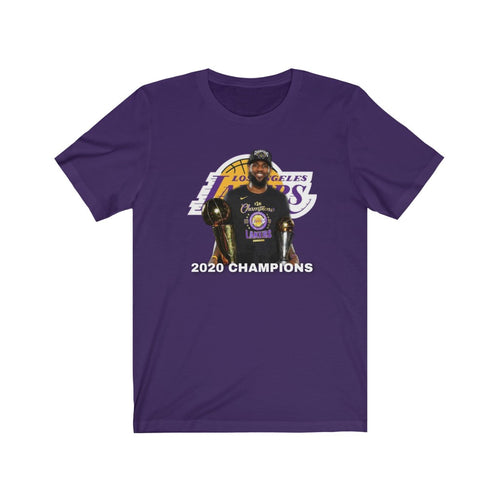 LeBron Lakers Trophies Unisex Tee